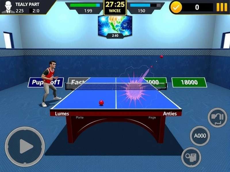 Table Tennis Warrior India Gameplay Screenshot